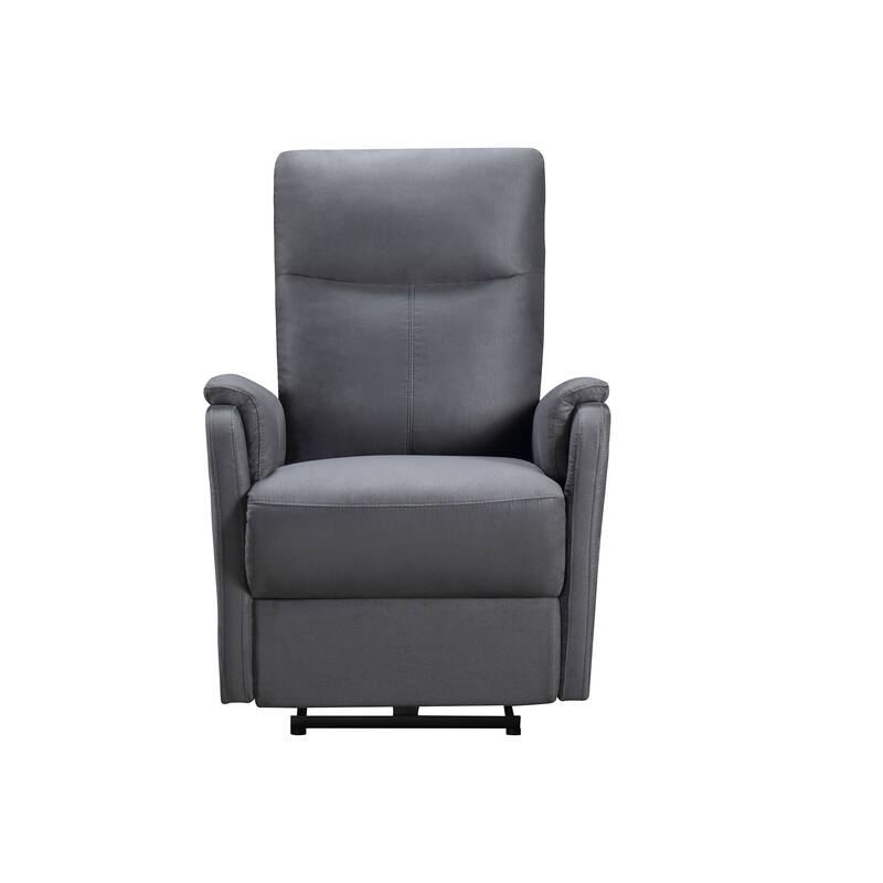 Recliner Chair with Power Recline, USB Port, Lumbar Support, and Anti-Pilling Fabric - Ideal for Small Spaces