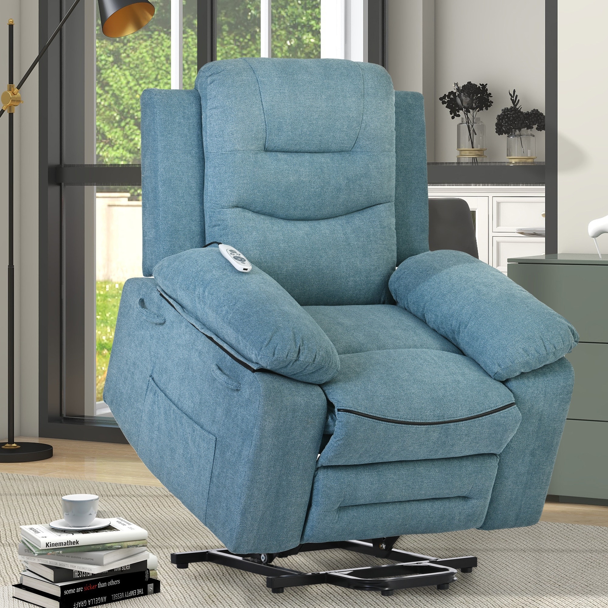 Oakham rise and recliner with heat and massage functions sales