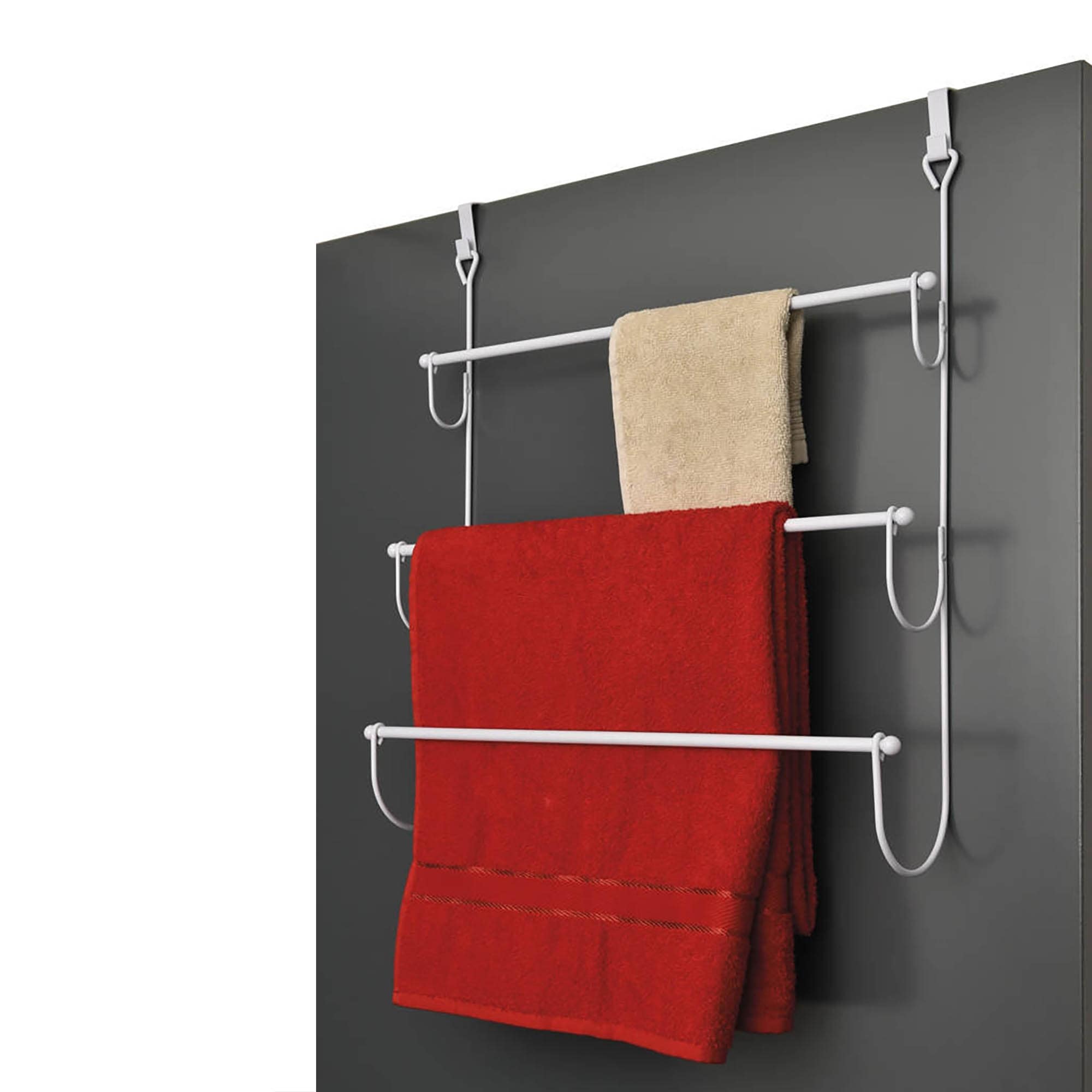 Home Interiors 3 Piece Metal Bathroom Towel Holders New In Original Box 