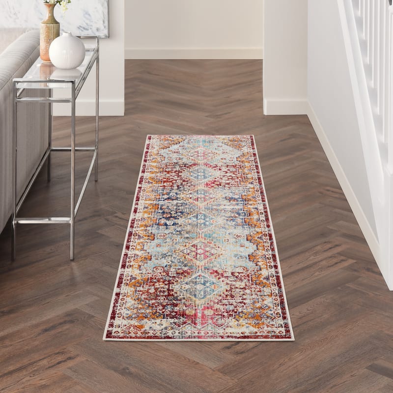 Nourison Vintage Kashan Traditional Persian Vintage Area Rug