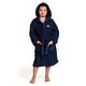 preview thumbnail 12 of 17, Sweet Kids 100% Polyester SUPER PLUSH Double Brushed Hooded Bathrobe - JET PLANE