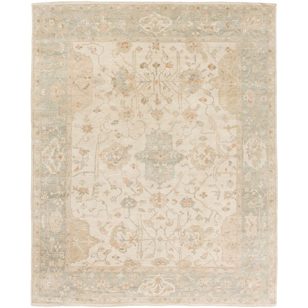 Hand Knotted Wigan Wool Area Rug - 8' x 10' - Overstock - 11098955