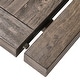 preview thumbnail 19 of 20, Kasey Reclaimed Pine Extension 84"-114" Dining Table by Kosas Home