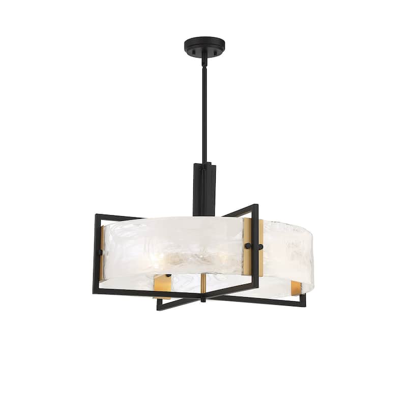 Savoy House 7-1696-5 Hayward 5 Light 28" Wide Drum Chandelier