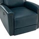 preview thumbnail 19 of 53, Fiacro 30.31''Wide Genuine Leather Swivel Rocker Recliner