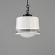 preview thumbnail 6 of 4, Maxim 21532WT Eureka 12" Wide 1 Light Pendant