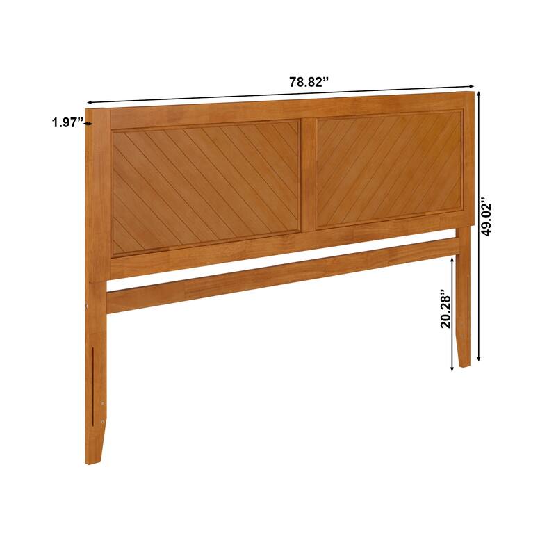 AFI Canyon Wood Headboard with Attachable Charger