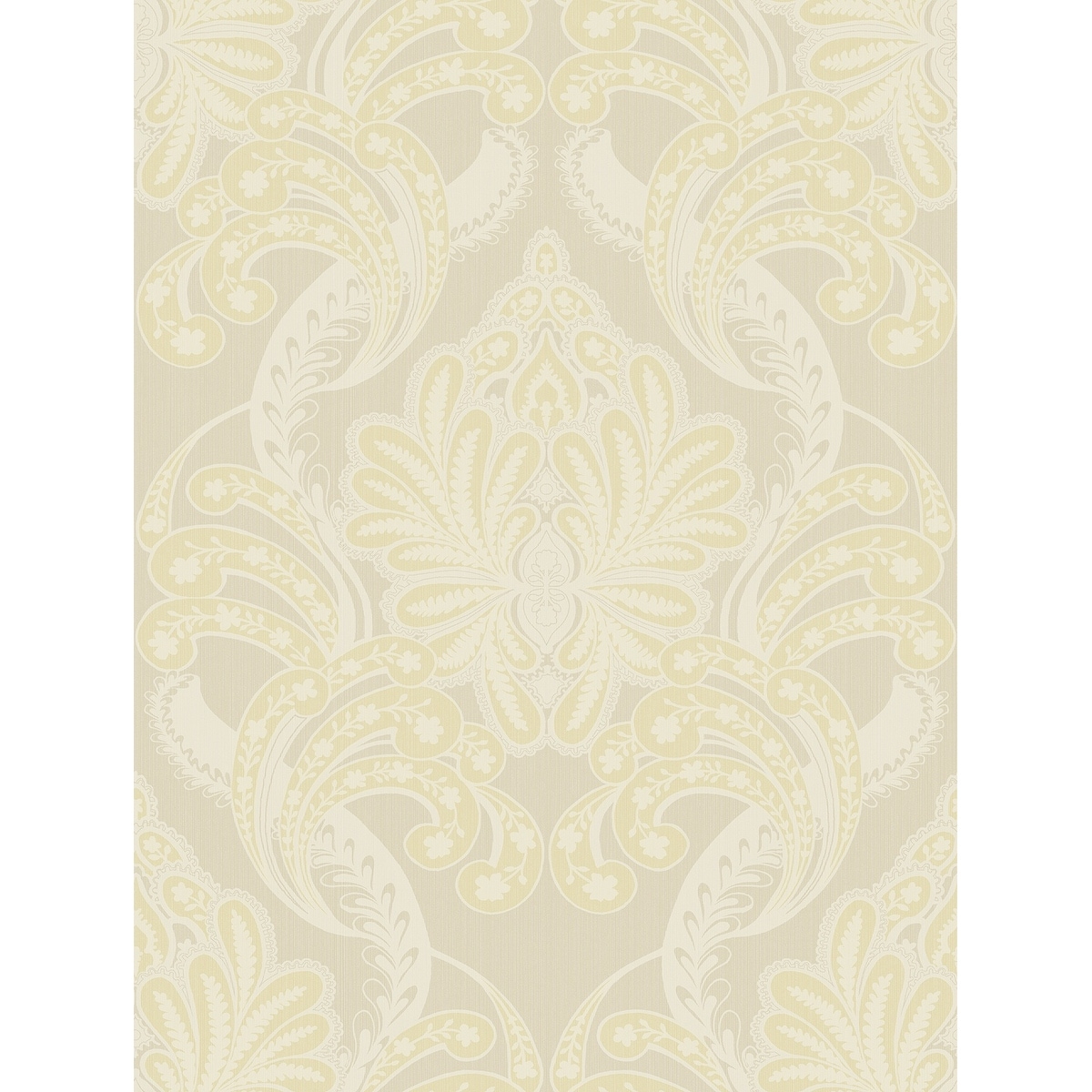 Seabrook Designs Edme Floral Damask Unpasted Wallpaper