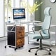 preview thumbnail 10 of 44, 2-Drawer Rolling Wood File Cabinet with Lock