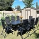 preview thumbnail 17 of 20, PURPLE LEAF Outdoor Patio Dining Set Folding Chairs And Table