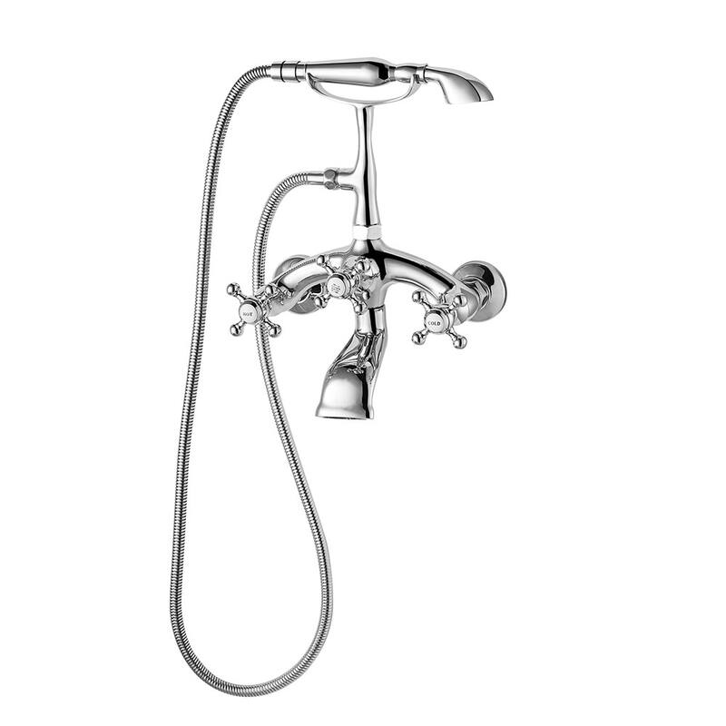 Miseno 106225-BTF Juniper Wall Mounted Clawfoot Tub Filler - Polished Chrome