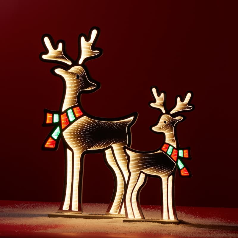 Deer with Scarf Ekkolight 23.5"H - N/A
