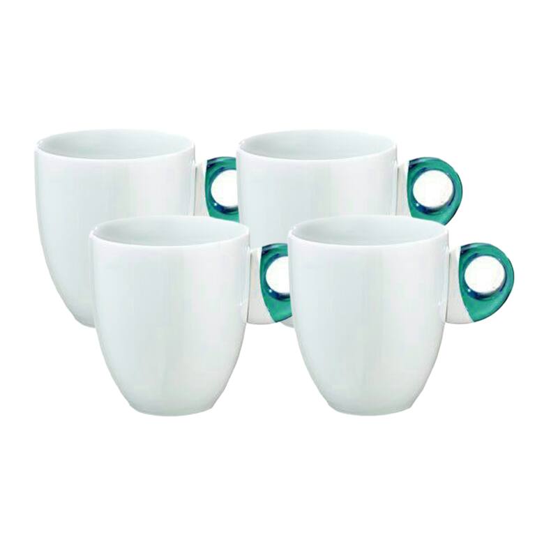 Guzzini Set of 4 Feeling Mugs - 8.5 oz - Azure