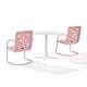 preview thumbnail 3 of 11, Crosley Azalea 3-Piece Retro Outdoor Bistro Set