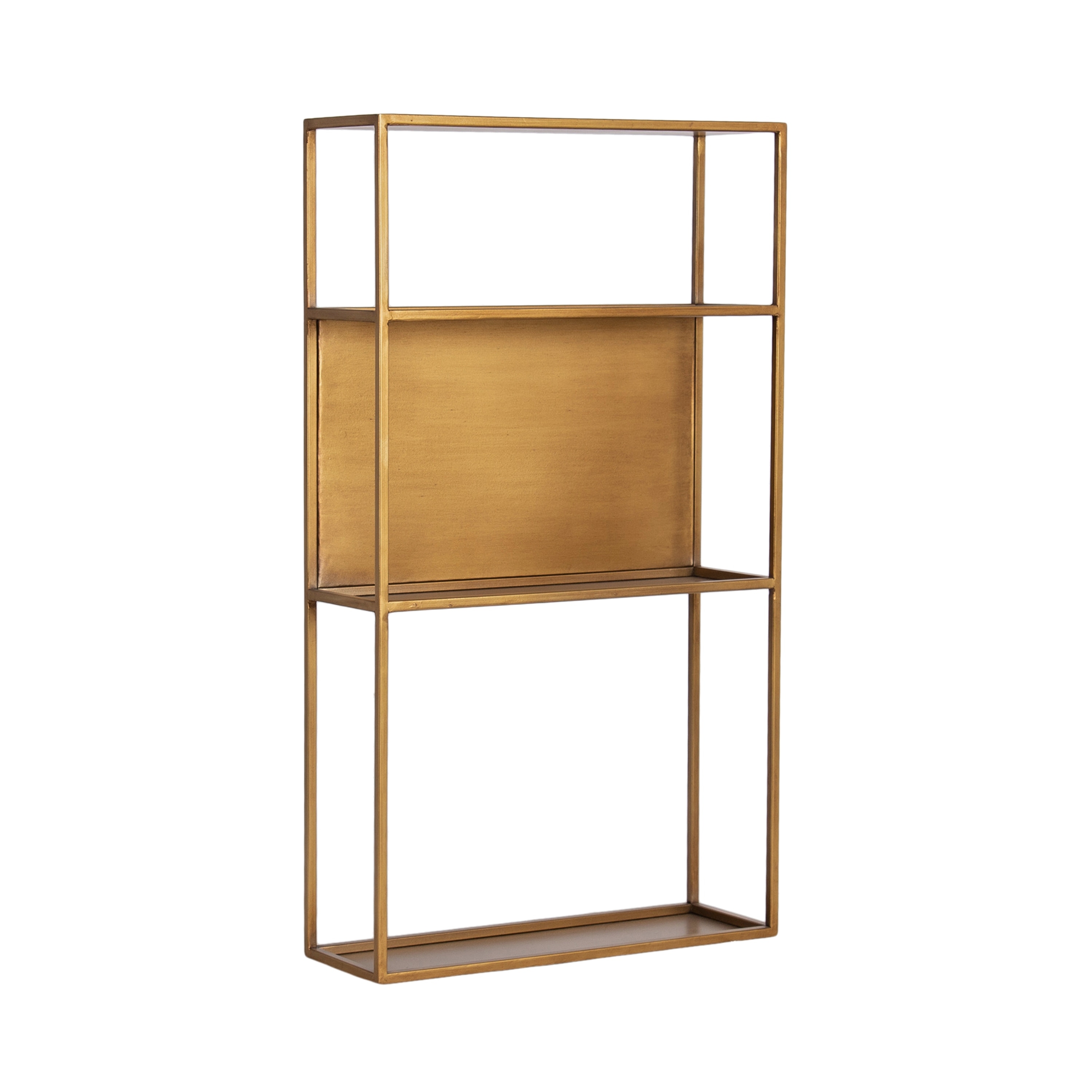 Kate and Laurel Nomi Metal Wall Shelf