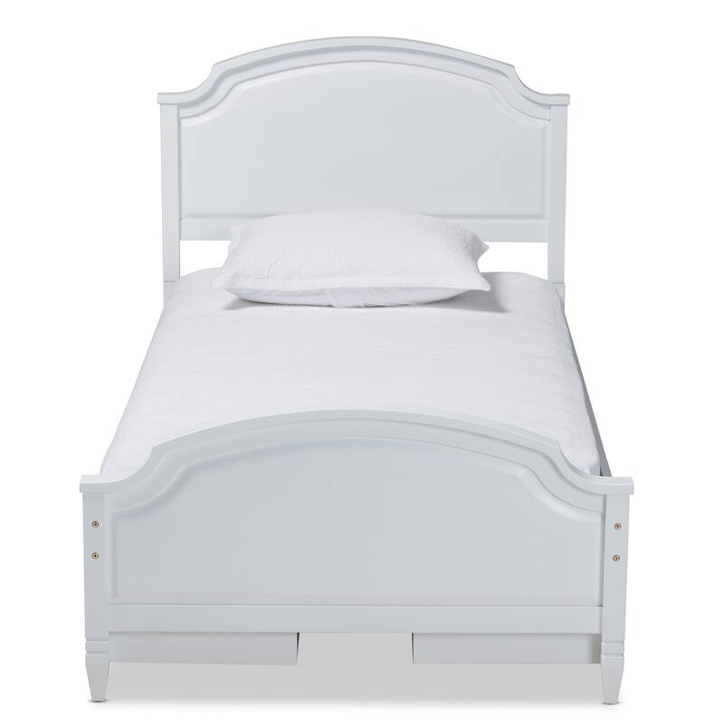 Elise Classic and Traditional Transitional Storage Platform Bed