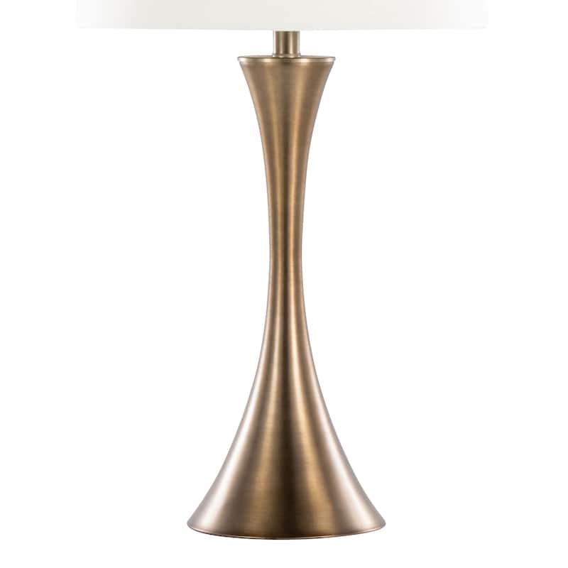 Porch & Den Bakkom 29" Metal Table Lamp (Set of 2)