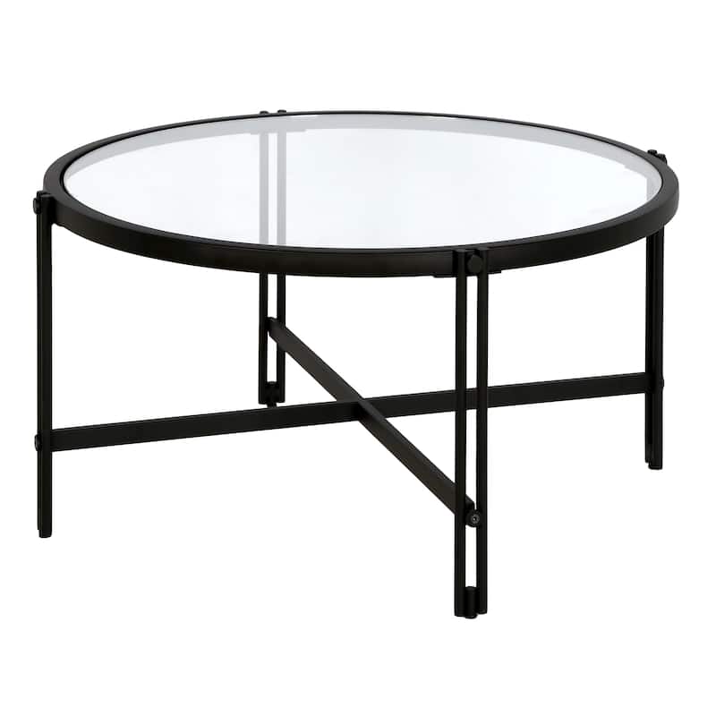 Inez 32" Wide Round Coffee Table