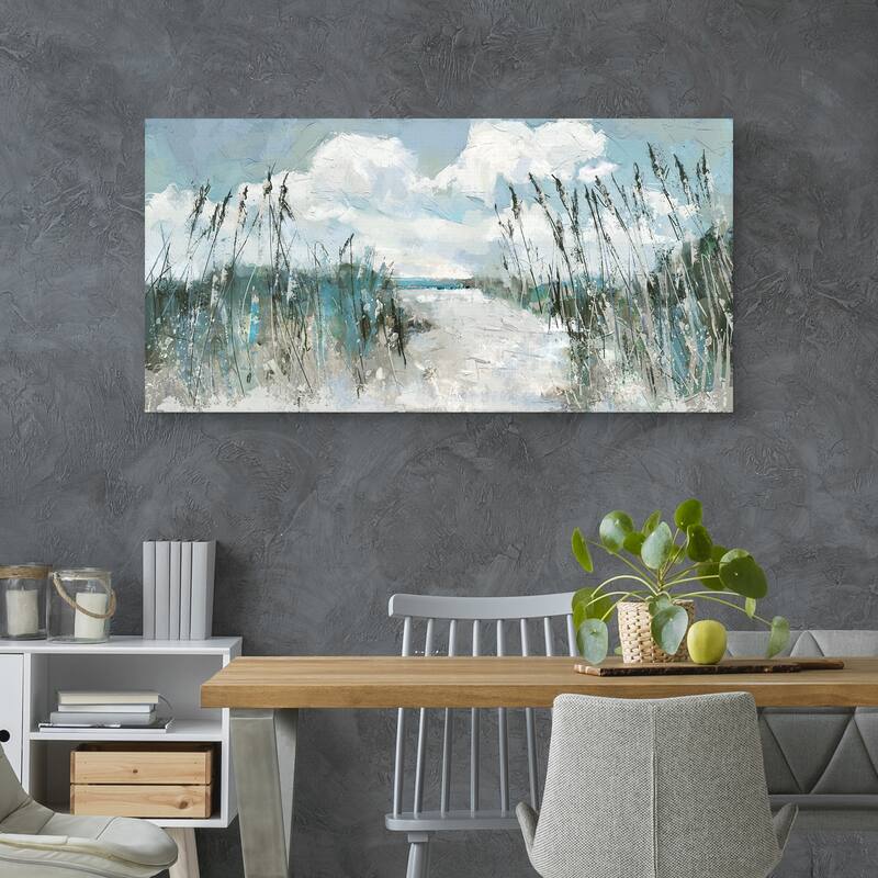 Beachfront Passage by Studio Arts Canvas Art Print