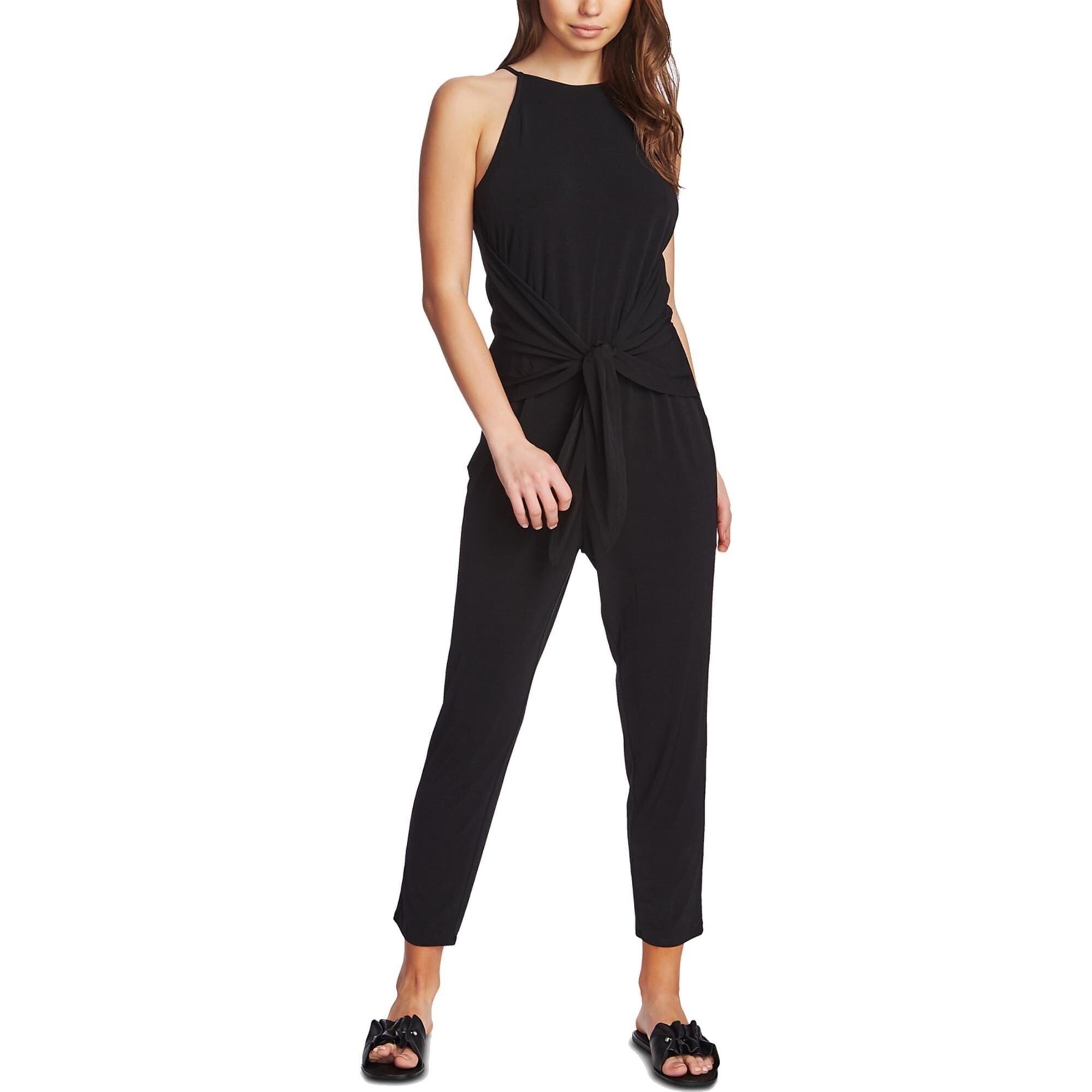 halter tie jumpsuit