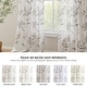 preview thumbnail 33 of 50, Madison Park Cecily Burnout Printed Curtain Panel Single