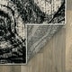 preview thumbnail 4 of 19, World Rug Gallery Distressed Abstract Black / Ivory / Gray Area Rug