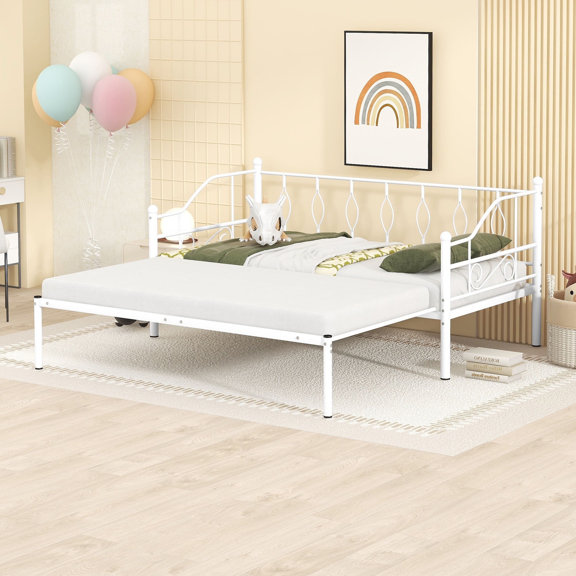 Sofa daybed with online pop up trundle