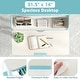 preview thumbnail 11 of 29, Costway Kids Study Desk with 7-Level Tiltable Desktop Adjustable - See Details