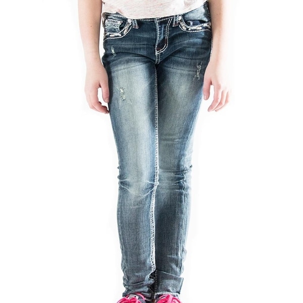 girls bling jeans
