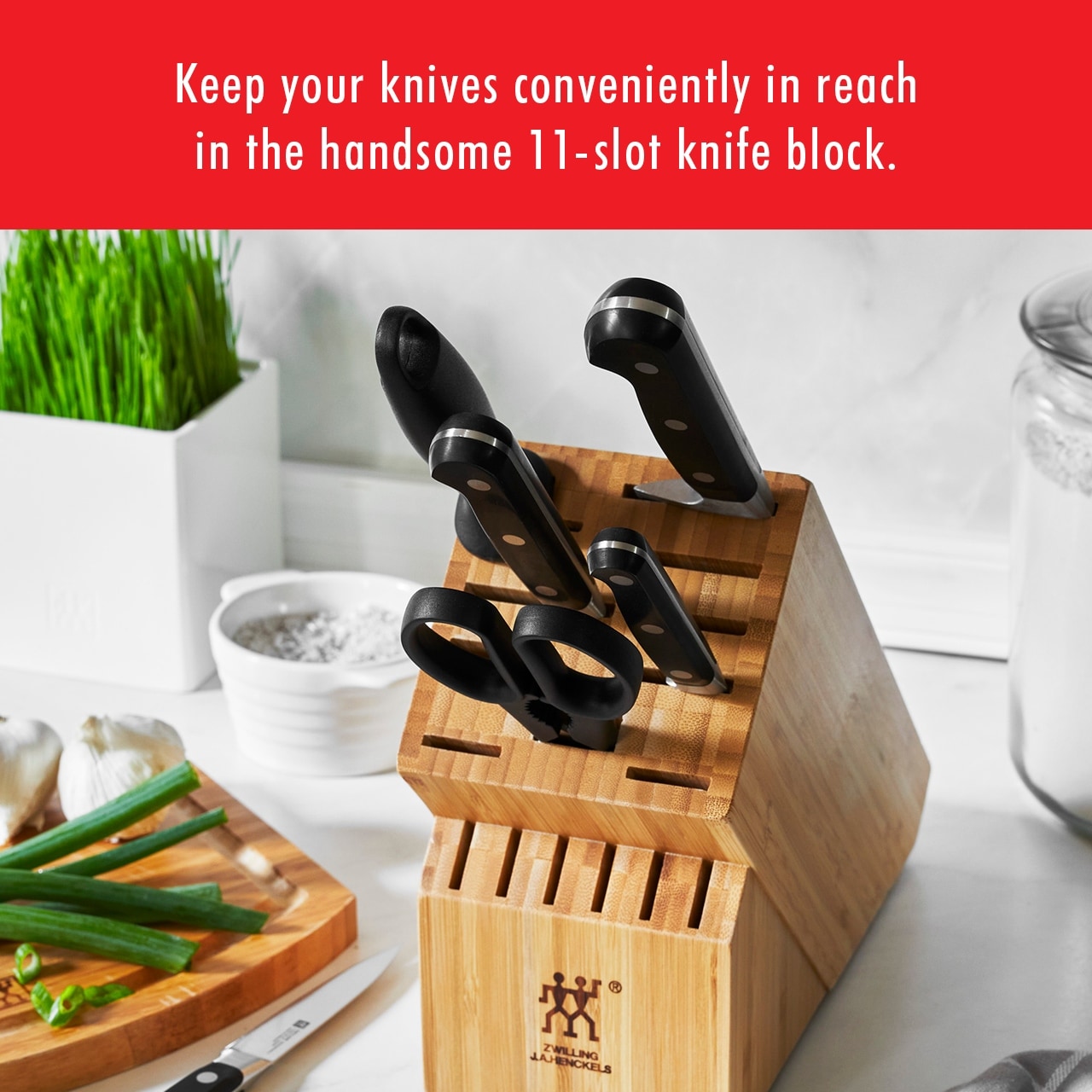 Henckel Pro 7 Pc Knife Block Set – Honeycomb Kitchen Shop