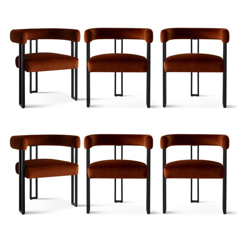 Upholstered Armchair (Set of 6) - Terra