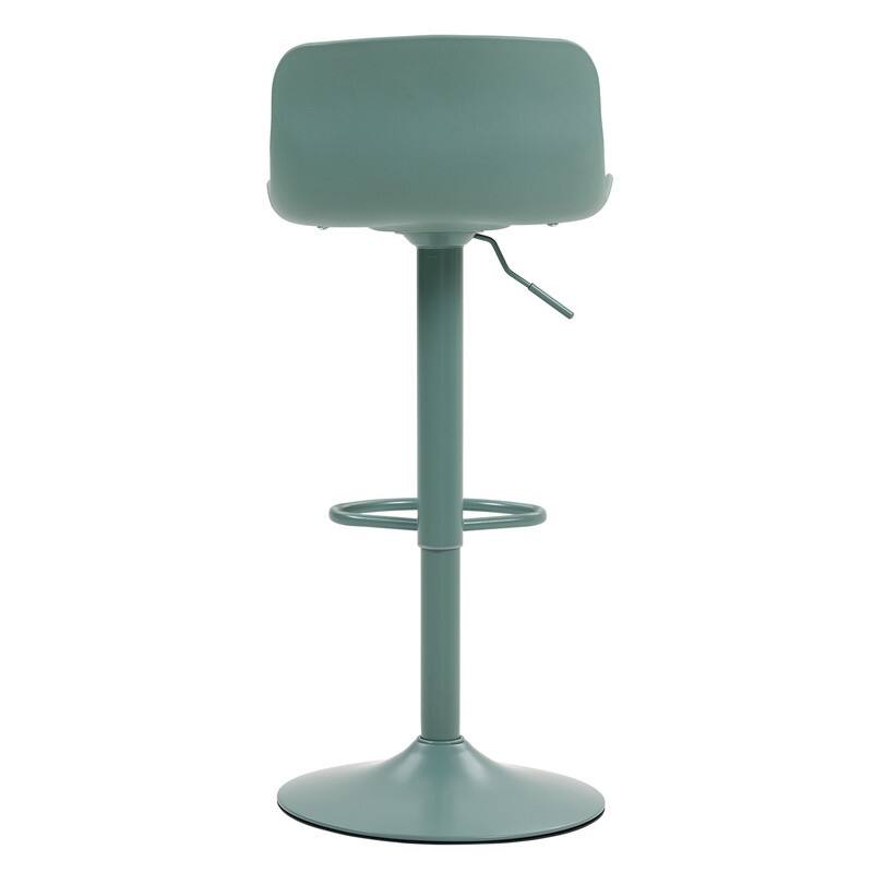 Adjustable Swivel Bar Stools Set of 2 - Modern Counter Height Kitchen Island Chairs with Back Support