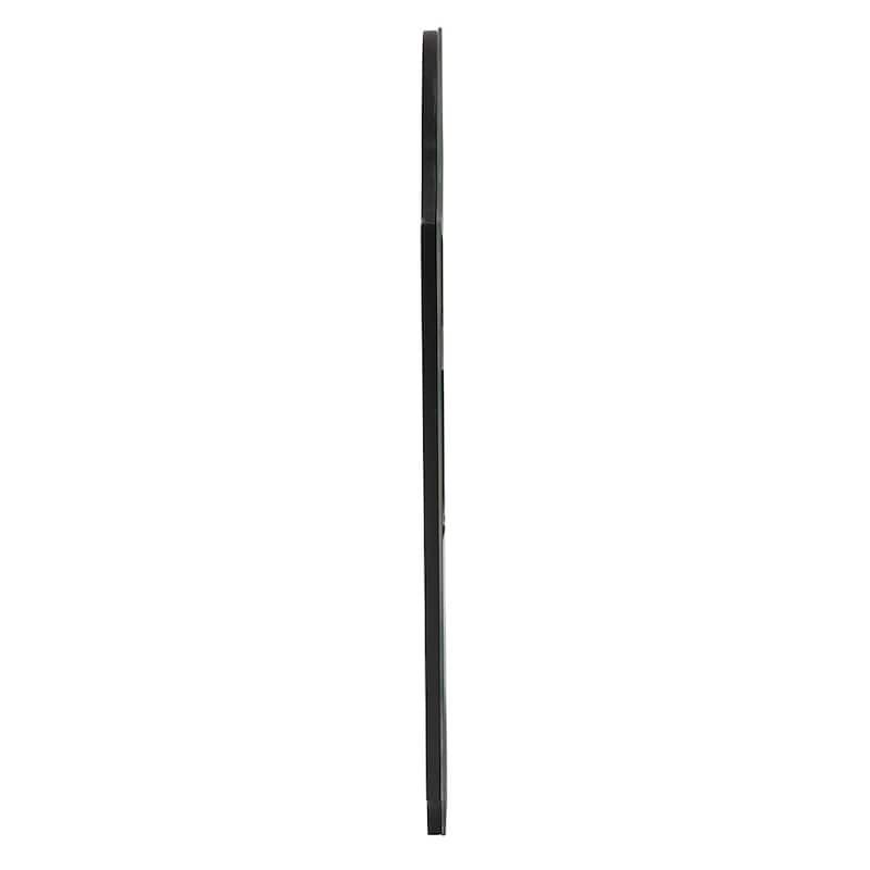 HomeRoots 27" Clear Abstract Unframed Accent Mirror