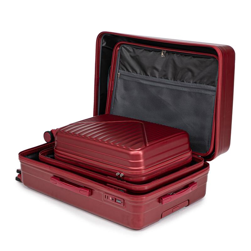 20"/24"/28" 3 pcs/set in ABS Spinner Wheel Luggage