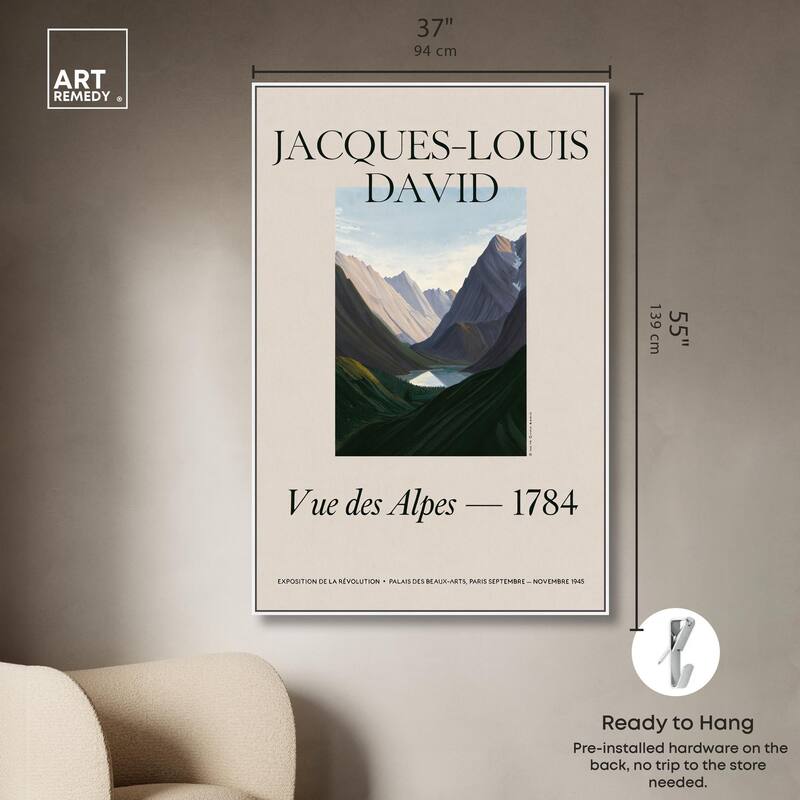 Mountains of 1784 Canvas by Art Remedy