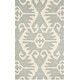 preview thumbnail 64 of 83, SAFAVIEH Handmade Wyndham Zvonka Modern Wool Rug 3' x 5' - Grey/Ivory - Rectangle