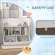 preview thumbnail 5 of 5, Three tiers with six compartments Kids Bookcase - 36" L x 16.9" W x 31.1" H