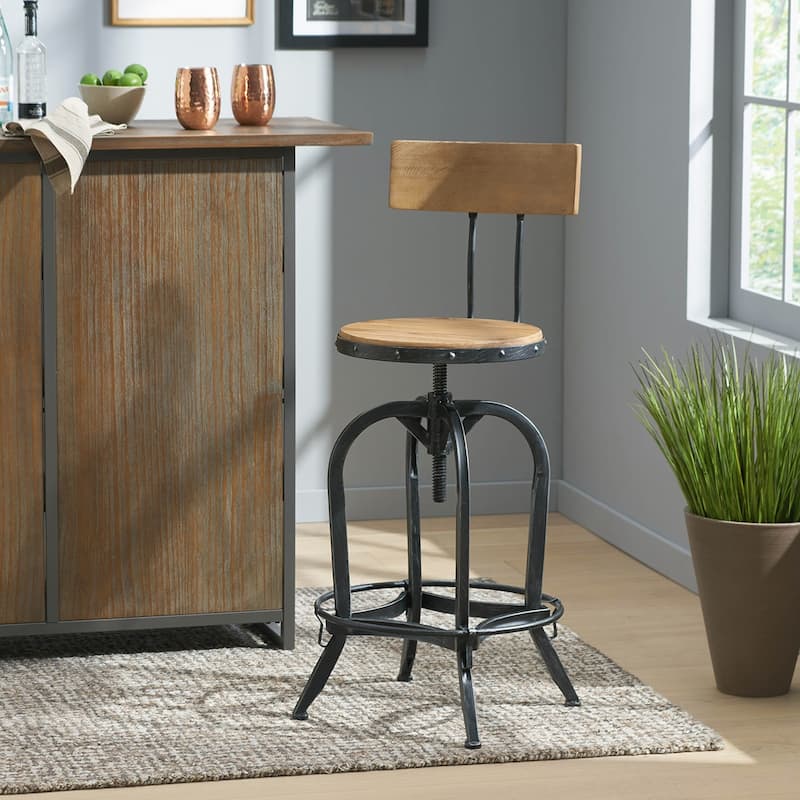 Swivel Bar Stools With Adjustable Height