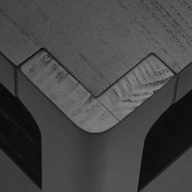 Christopher Knight Home - Modern Farmhouse Wooden Coffee Table with Soft Rounded Profile