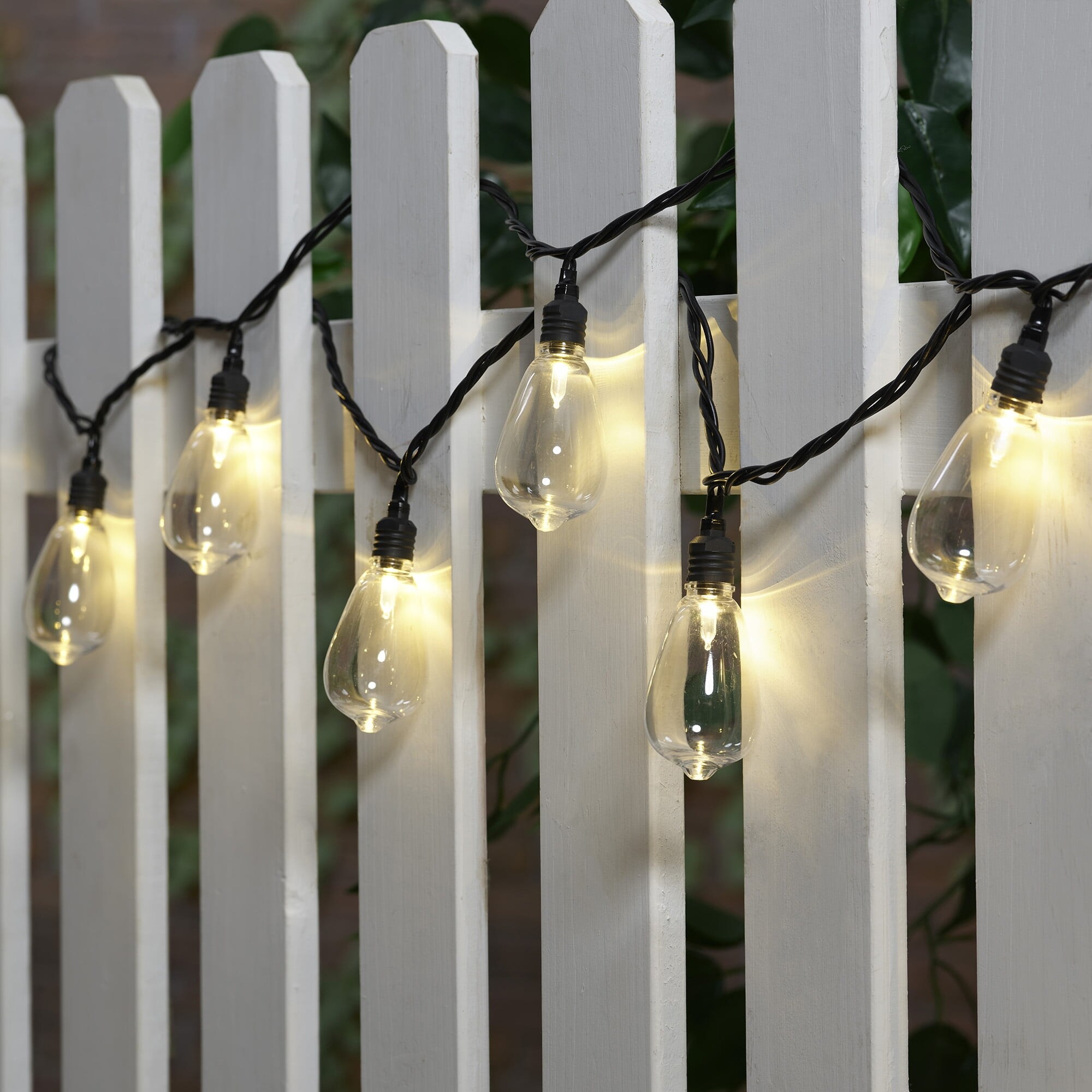 Mainstays led edison string lights discount