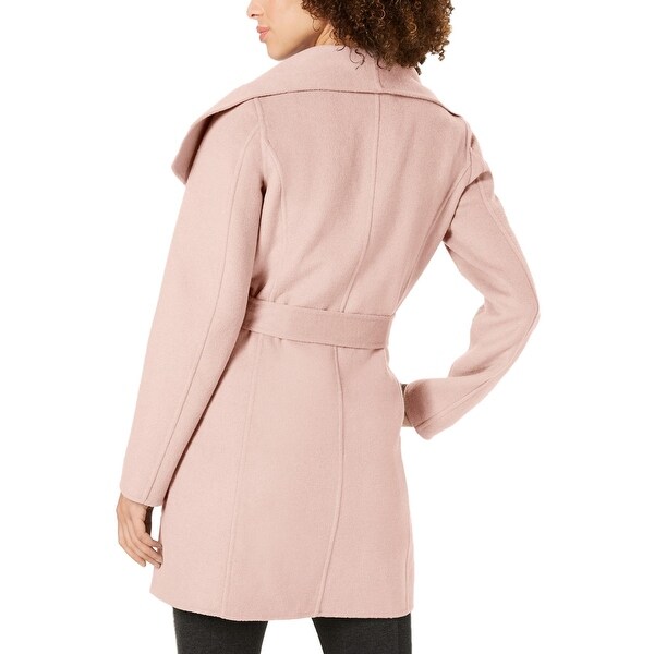 tahari ella wrap coat