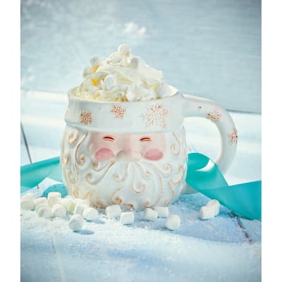 Vintage Santa Mug Coffee & Tea Mug Christmas Xmas Holiday