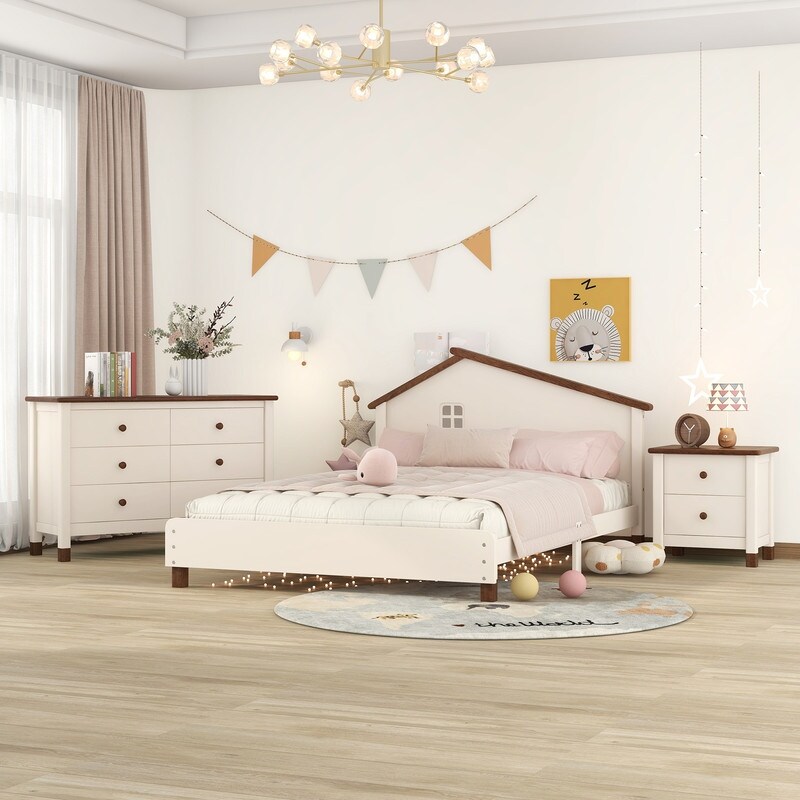 Girls white bedroom set online