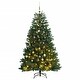 preview thumbnail 44 of 63, vidaXL Christmas Tree Outdoor Artificial Hinged Christmas Tree with Stand