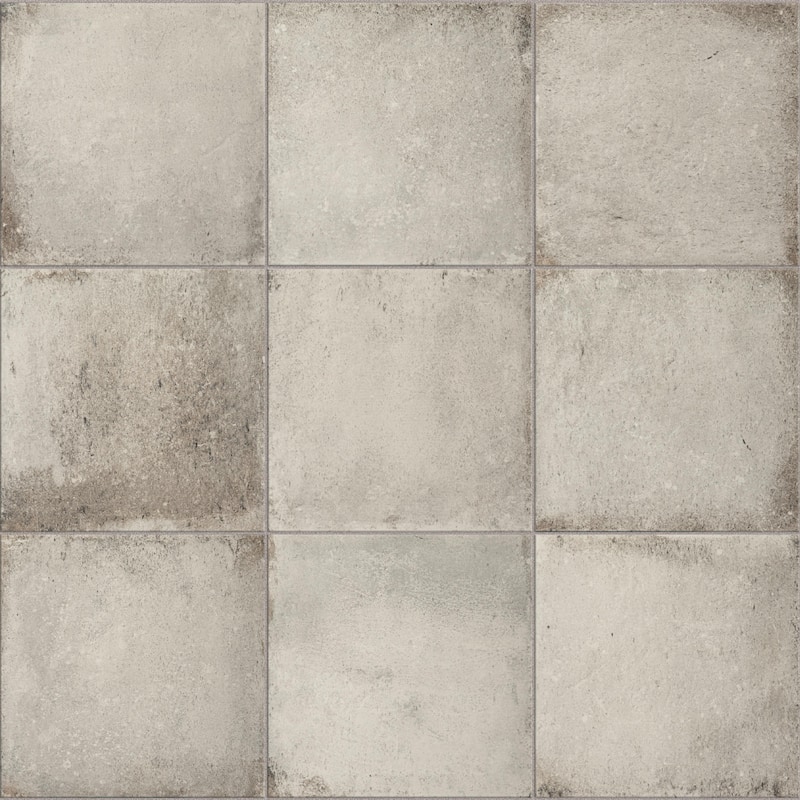 Merola Tile D'Anticatto Bianco 8-3/4" x 8-3/4" Porcelain Floor and Wall Tile