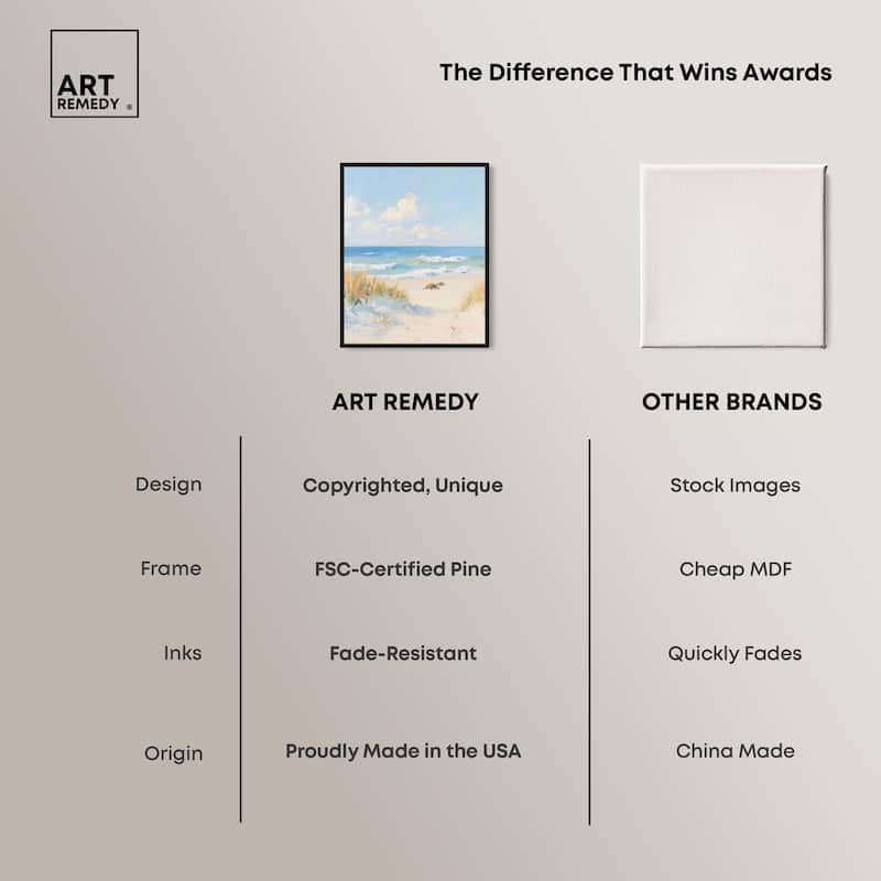 Guardians of the Coast I Canvas by Art Remedy