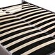 preview thumbnail 7 of 12, Grey Bed Queen Size with LED Light Bluetooth Player and USB Charging