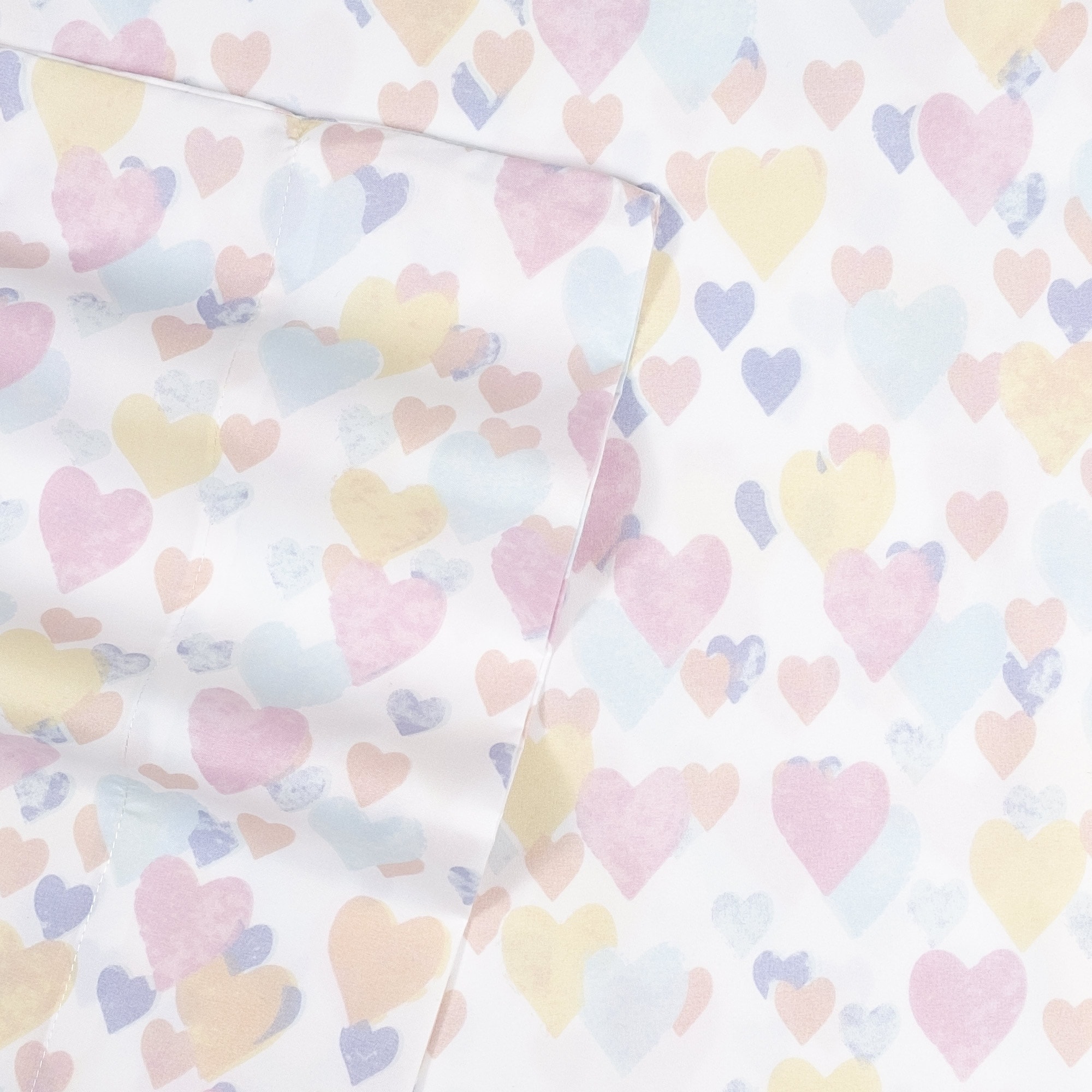 Vintage Hearts Kids Sheet Set