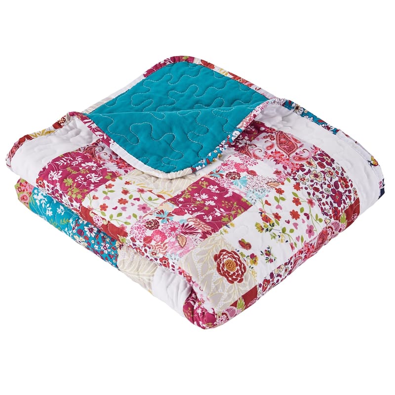 Greenland Home Fashions Harmony Quilted Throw Blanket