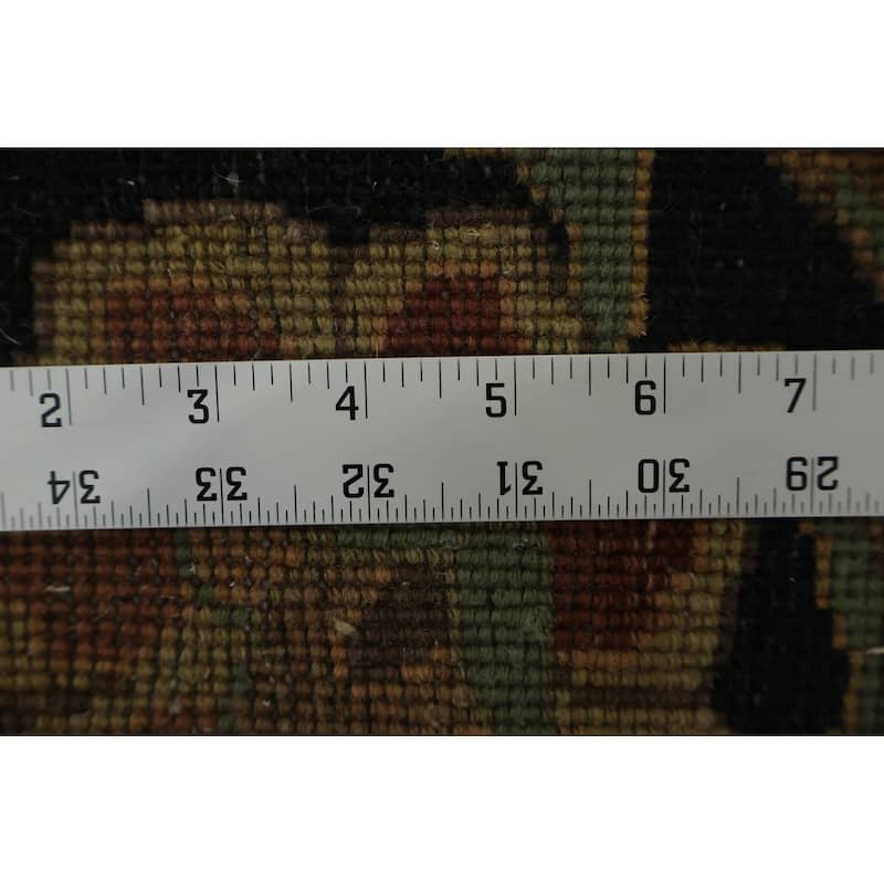 Hand Knotted Oriental 100% Wool Carpet Traditional All-Over Beige & Ivories Agra Area Rug - 5' 10'' X 5' 11''